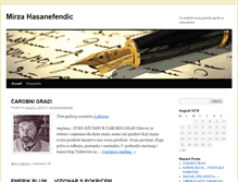 Tablet Screenshot of mirzahasanefendic.com